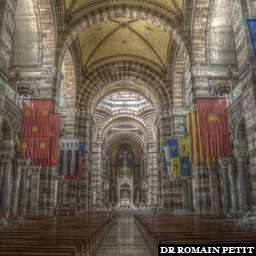 Illustration de la référence HDRI Cathédrale de la Major - Marseille - Nef 
