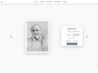 Détails - Page d’un dessin, épurée avec mise en avant visuelle et détails techniques