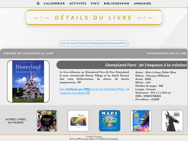 Bibliographie thématique – Collection de ressources et ouvrages autour de Disneyland Paris