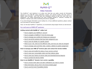 Accueil - Liste de toutes les vidéos tuto