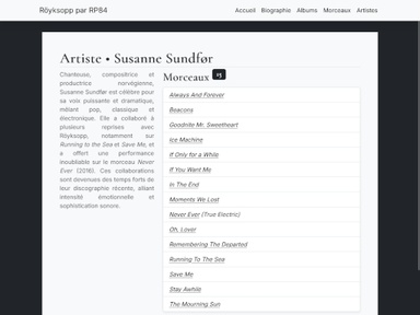 Biographie structurée – présentation chronologique et claire