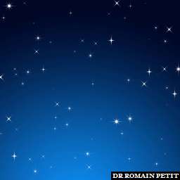 Illustration de la référence Ciel étoilé et étoiles filantes 