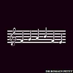 Illustration de la référence Poster N&B Partition 