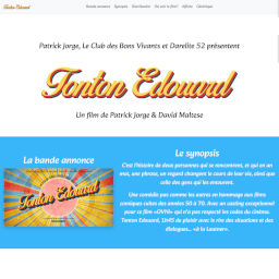 [Portfolio] Tonton Édouard, le film de Patrick Jorge et David Maltese