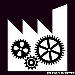 Illustration de la référence Poster N&B Usine 