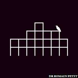 Illustration de la référence Poster N&B Aire de jeux 