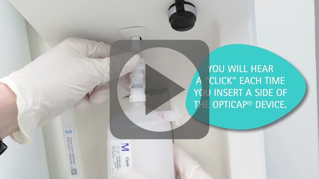 Changing the Opticap® filter - Milli-Q® CLX 7000